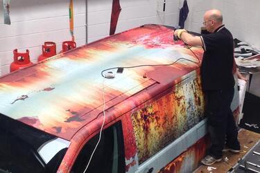 A car owner has come up with an ingeniously simple way to protect his car from theft (photo)