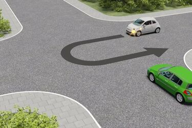 Завдання для досвідчених водіїв: який автомобіль не порушить ПДР при перетині перехрестя