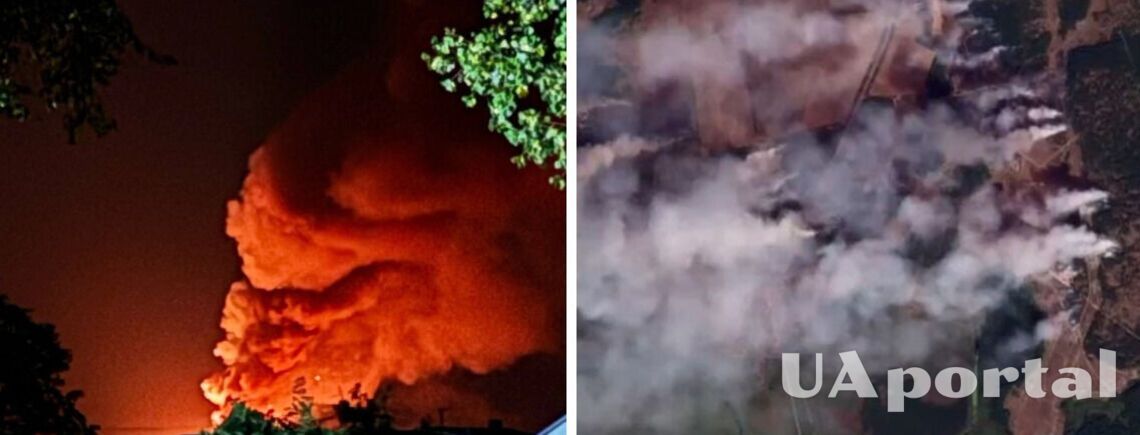 Стало відомо, хто 'підпалив' склади з північнокорейськими ракетами та технікою у Воронезькій області рф: кадри з супутника