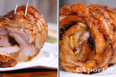 The perfect pork roll for the festive table