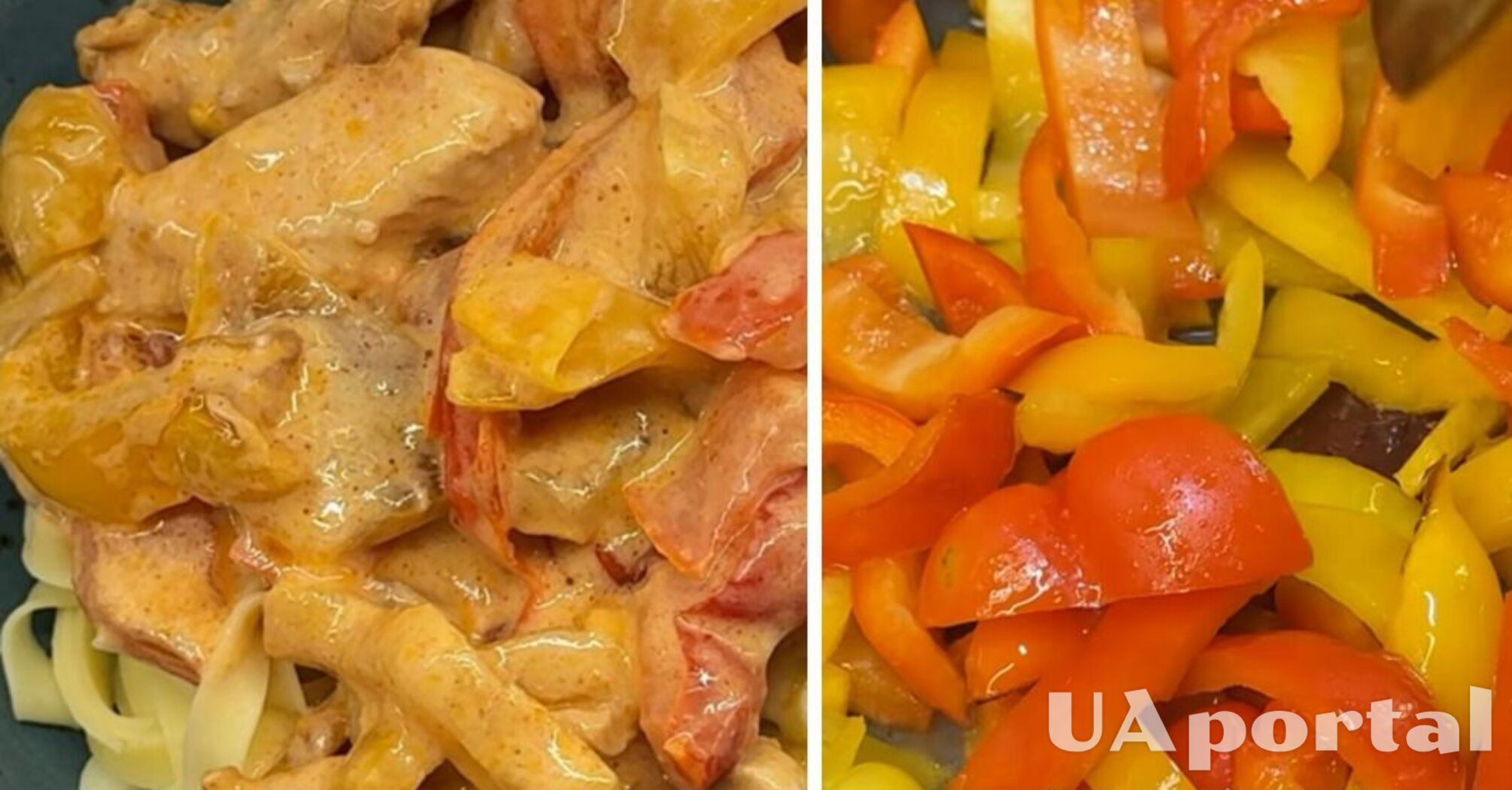 Chicken with bell peppers: a perfect 10-minute dinner