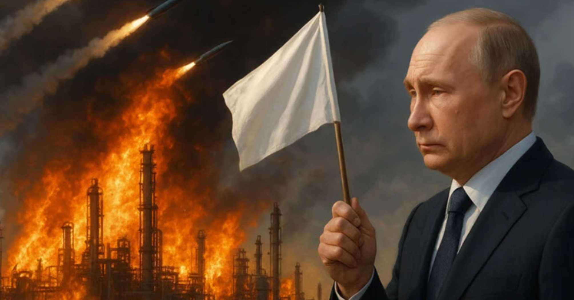 Паливна галузь РФ на колінах, Путін підняв білий прапор