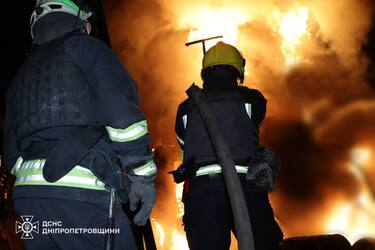 Российская армия массированно атаковала Кривой Рог дронами: в городе прозвучало более 10 взрывов (фото)
