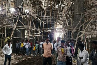 Обвал церкви в Ефіопії: загинуло щонайменше 30 людей, 200 отримали поранення (фото, відео)