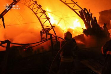 Армія рф атакувала Київ дронами: є пошкодження на пʼяти локаціях, серед них - дитячий садок, поранено семеро людей (фото)