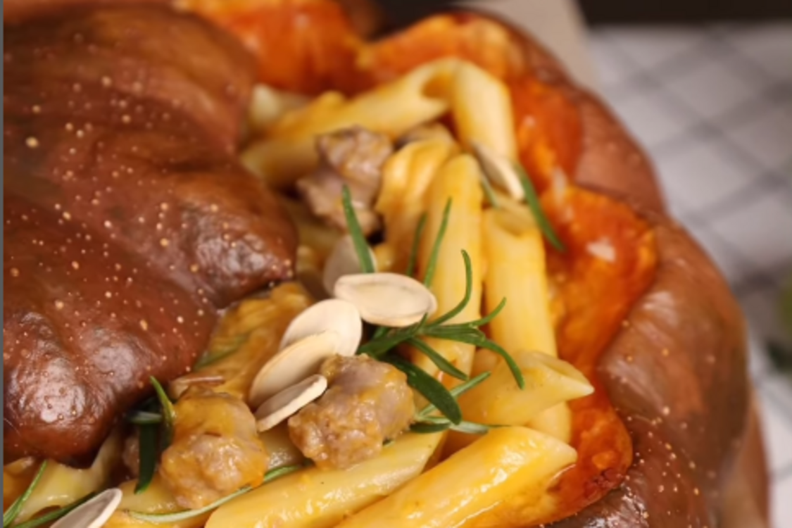 Осеннее блюдо: тыквенная паста