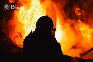 Армія рф завдала масованої атаки дронами по Харкову: у частині міста зникло світло та вода (фото)