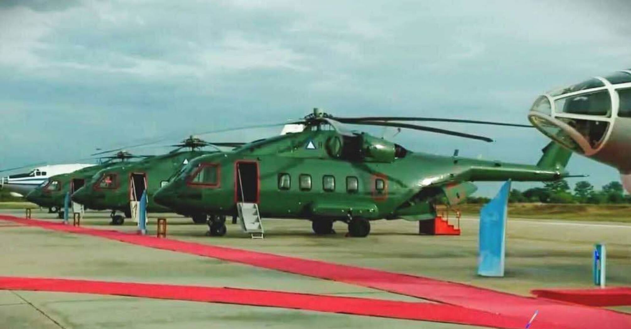 Мьянма получила российские вертолёты для суицида