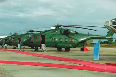 Мьянма получила российские вертолеты для суицида.