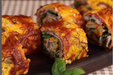 Белковый рулет, который поможет сбросить лишнее