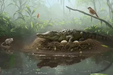 Стрибали з дерев на своїх жертв: в Австралії знайшли яйце крокодила віком 55 млн років (фото)