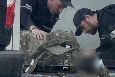 Возле Белого дома произошла стрельба: погибли двое нацгвардейцев (фото, видео)