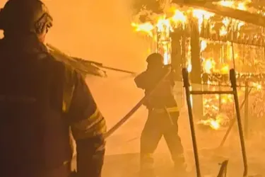 Армия РФ атаковала Полтавщину дронами: на объектах энергетики возникло возгорание (фото)