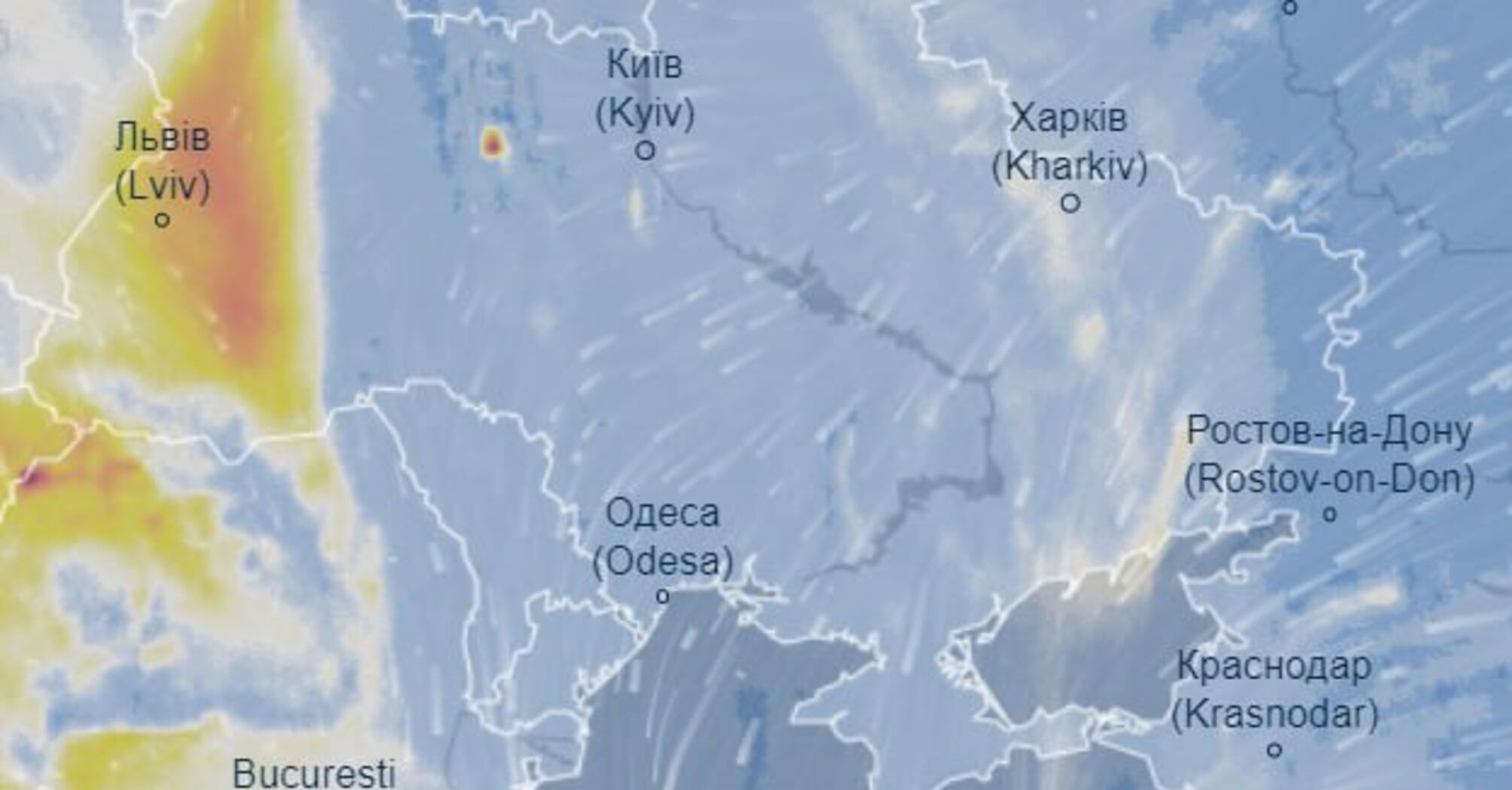 Смог надвигается из Европы: какие регионы Украины окажутся в зоне риска из-за грязного облака