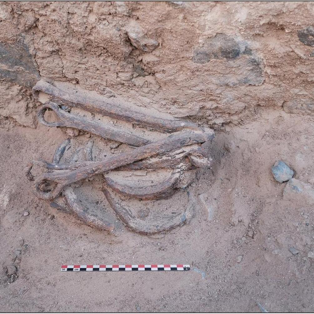 Shackles dating back to 2000 years discovered in Egypt: what is interesting