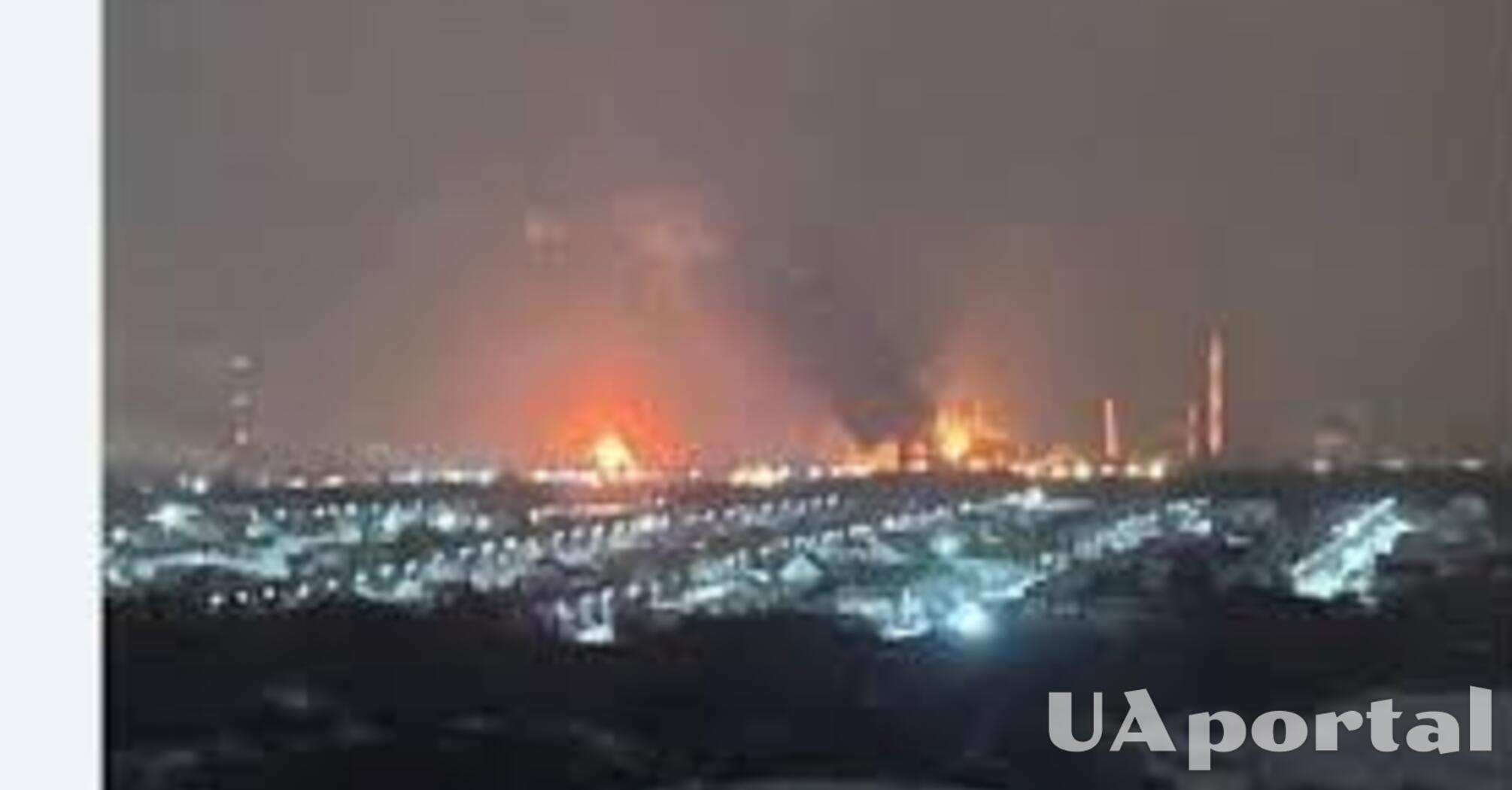 Дроны атаковали нефтеперерабатывающий завод в российской Уфе: занялся масштабный пожар (видео)