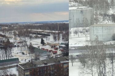 Пролетели почти 1000 км: украинские дроны впервые атаковали нефтебазу в Чувашии