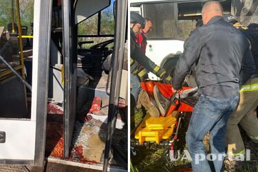 Армія РФ атакувала автобус у Марганці: загинули 9 людей, 30 поранено (фото)