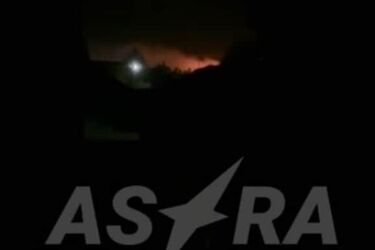 Дроны атаковали российский Ельц: загорелся пожар на заводе аккумуляторов (фото)