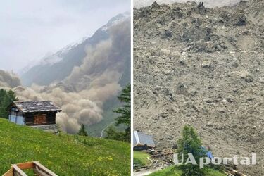 Обвал льодовика в Альпах знищив половину села у Швейцарії: одна людина зникла безвісти