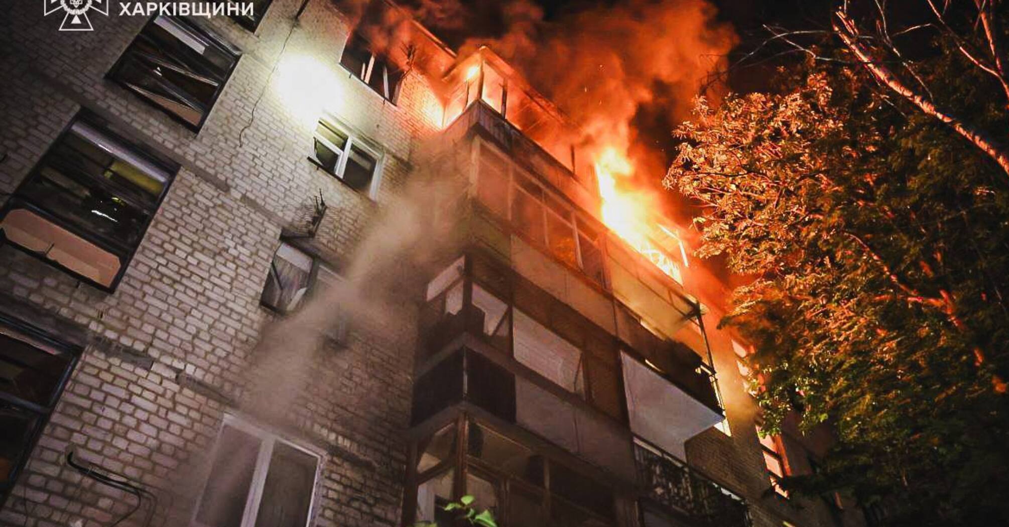 Армія РФ атакувала Харків дронами: пошкоджено житлові будинки та підприємства, 2 людей загинуло, 60 поранено, серед них 8 дітей (фото)