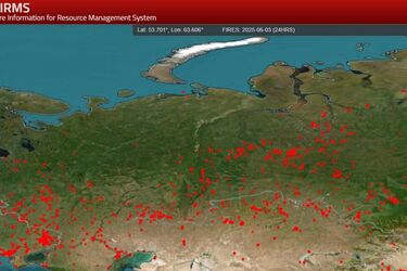 Россия в огне: по территории РФ пожаров в несколько раз больше, чем по Украине