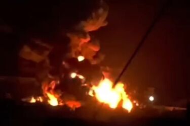 Дроны атаковали оккупированные Луганск, Донецк и Крым: на нескольких объектах бушевали пожары (фото)