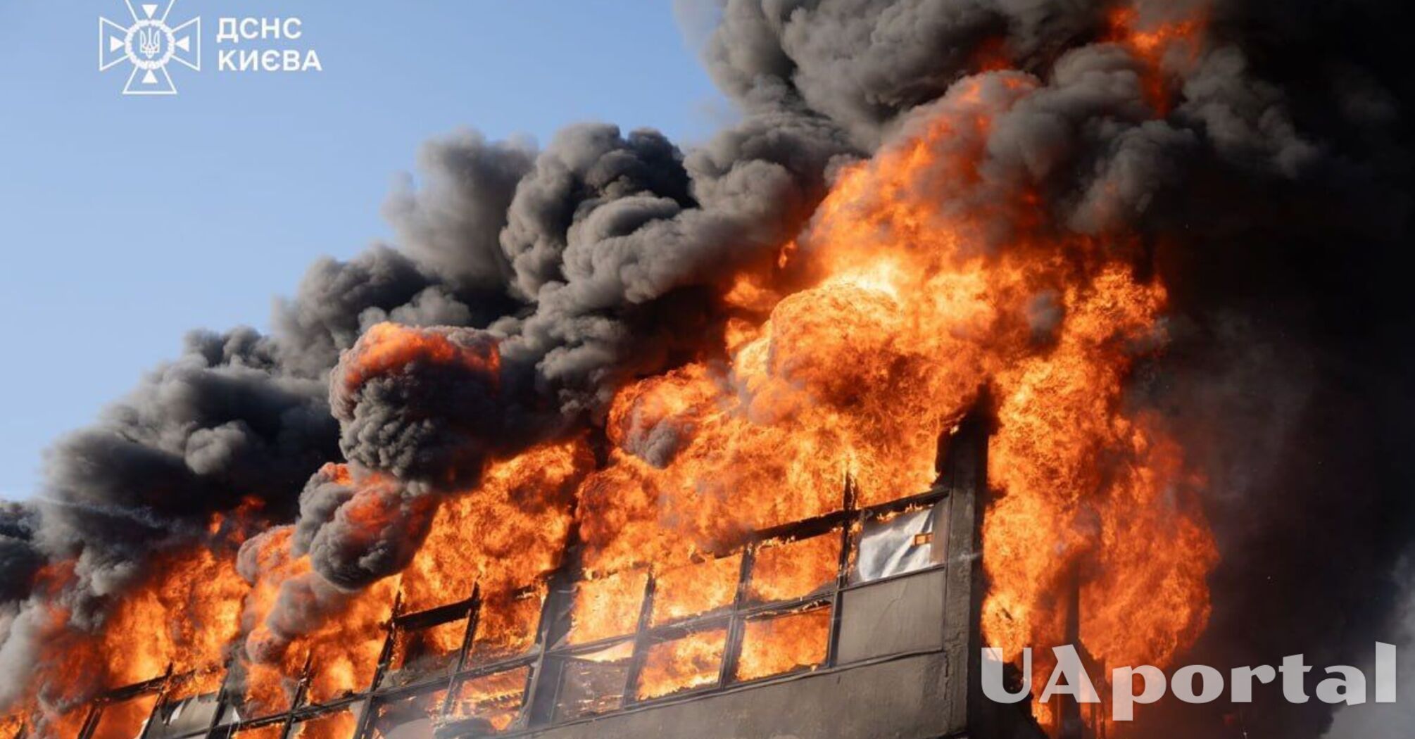 Російська армія здійснила комбіновану атаку на Київ: виникли пожежі, є загиблі та поранені (фото)
