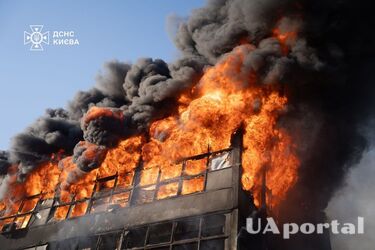 Російська армія здійснила комбіновану атаку на Київ: виникли пожежі, є загиблі та поранені (фото)