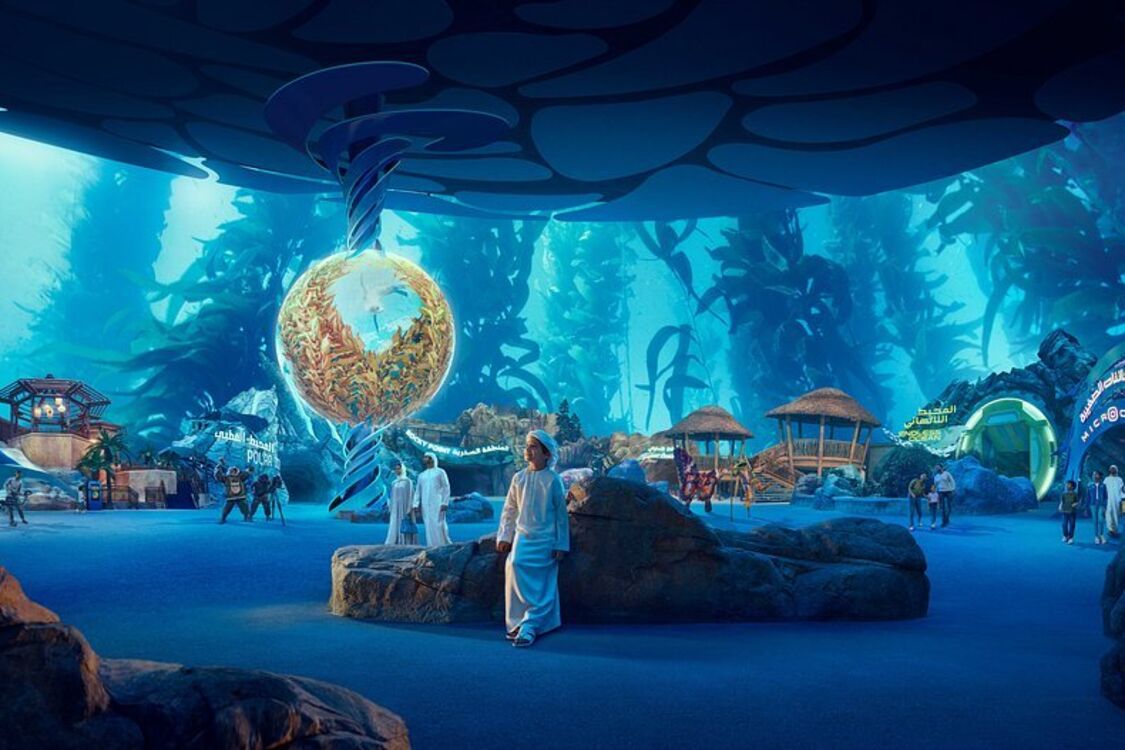 Чудо среди песков ОАЭ: посетители поражены ультрасовременным SeaWorld Abu Dhabi