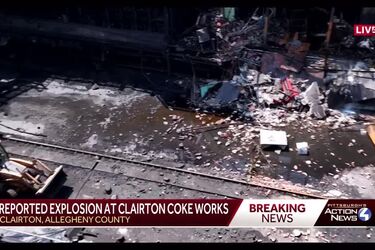 В США раздался взрыв на коксохимическом заводе: есть раненые и погибший (фото)
