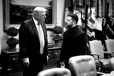 'Вопрос территорий оставим между мной и путином': в Белом доме прошла встреча Зеленского, Трампа и лидеров ЕС. Все заявления