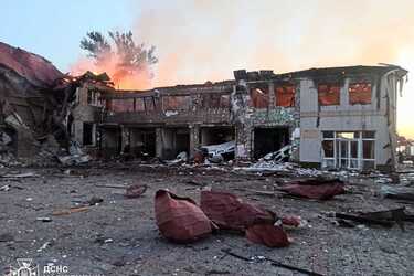 Самый массированный удар с начала войны: российская армия атаковала Лозовую Харьковской области (фото, видео)