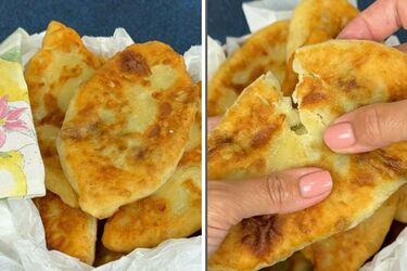 Жареные пирожки с картофелем и луком: золотистая корочка, нежная начинка
