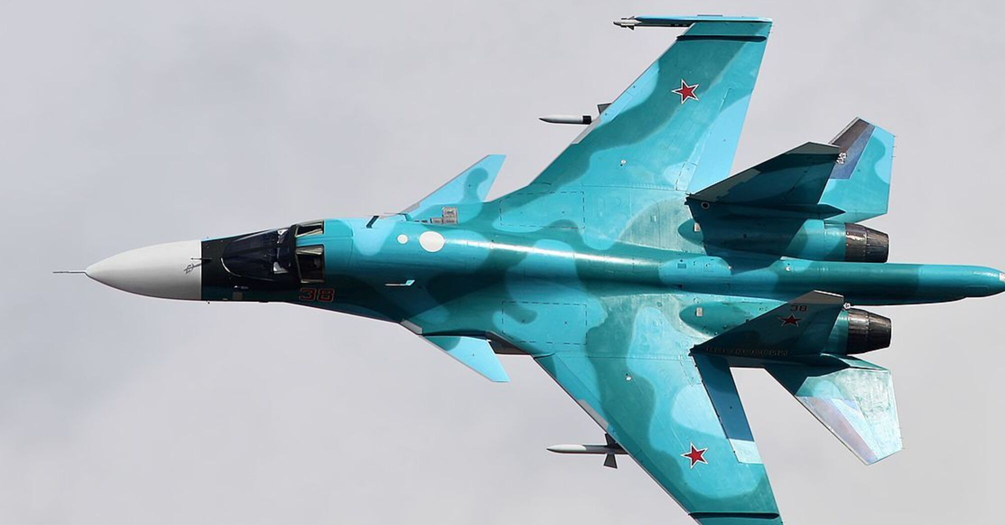 Украинские военные сбили российский Су-34 на Запорожском направлении