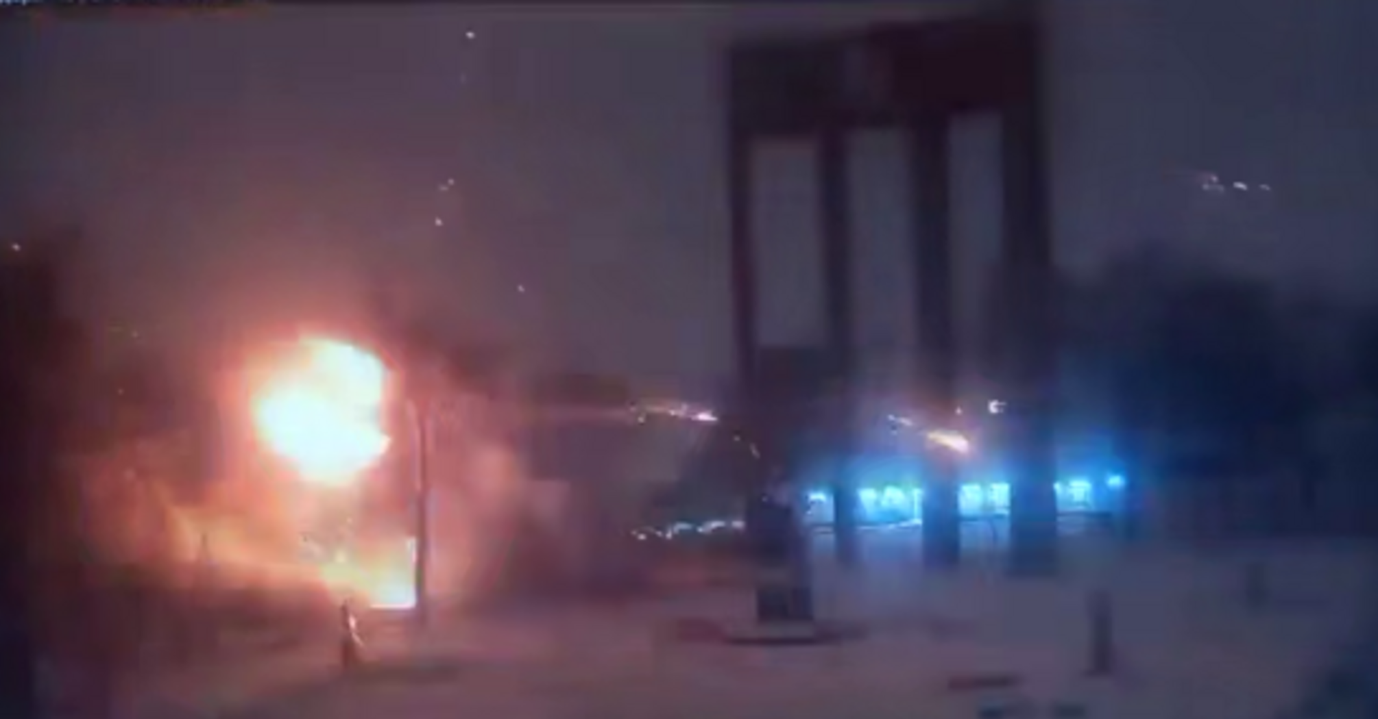 Российские дроны атаковали Львов: есть попадания в детскую площадку в центре города (фото, видео)