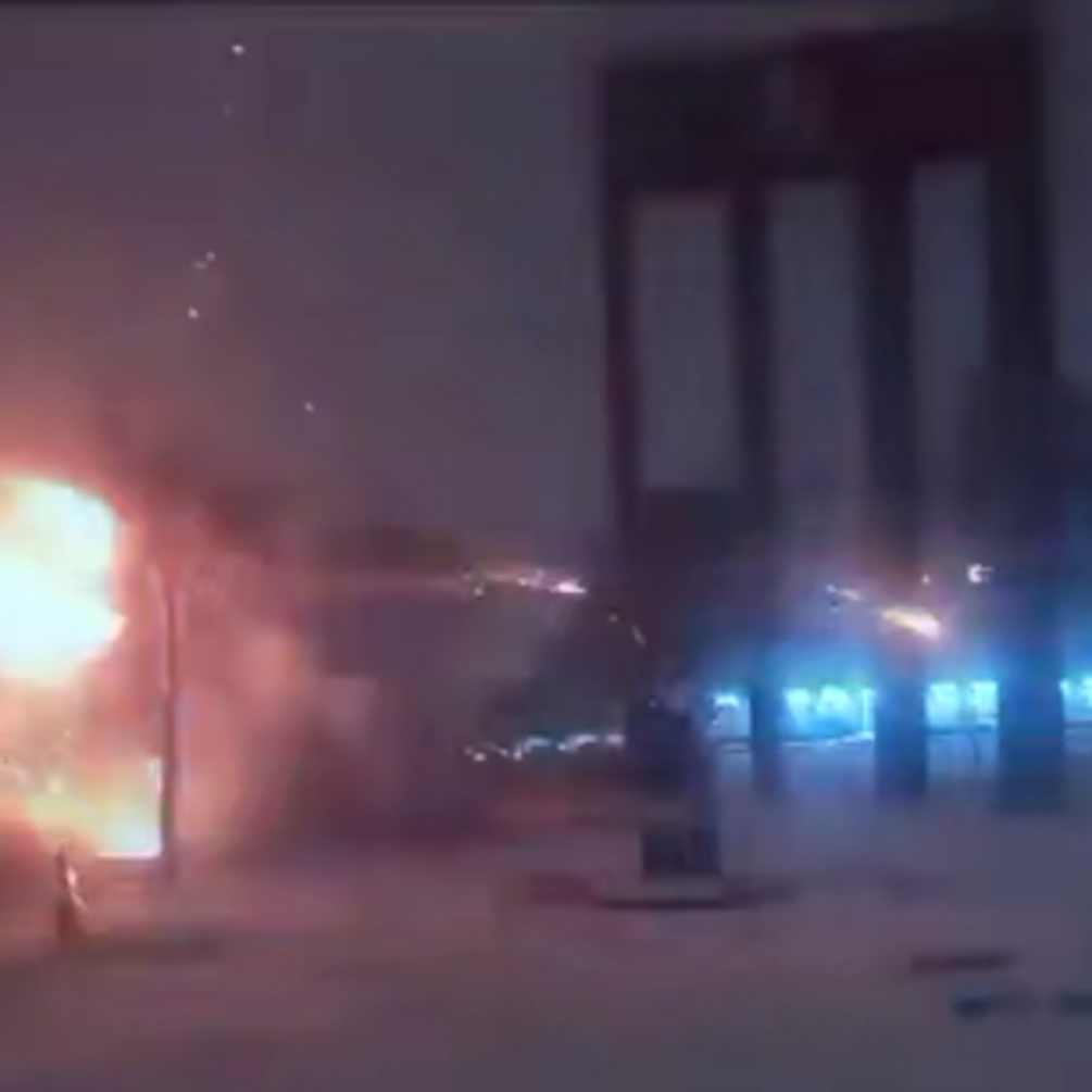 Российские дроны атаковали Львов: есть попадания в детскую площадку в центре города (фото, видео)