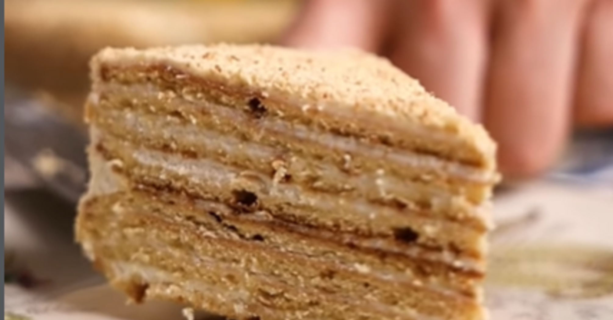 Медовик на сковороде: быстрый рецепт