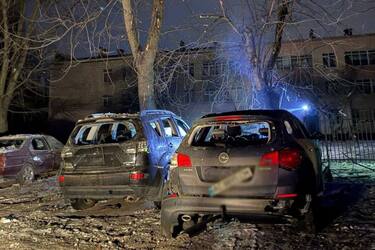 Армия РФ атаковала Киев дронами и ракетами: ранен, часть города осталась без света и тепла (фото)