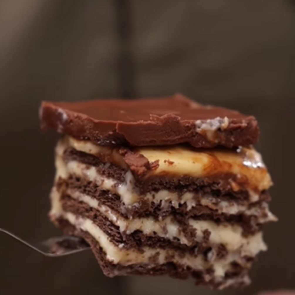 Быстрый шоколадный десерт без выпечки