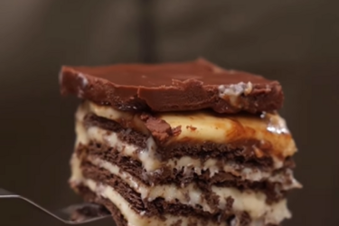 Быстрый шоколадный десерт без выпечки