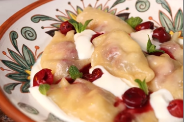 Вареники з вишнею як у бабусі