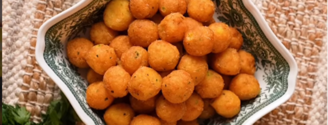 Картофельные шарики с сыром или ленивые крокеты