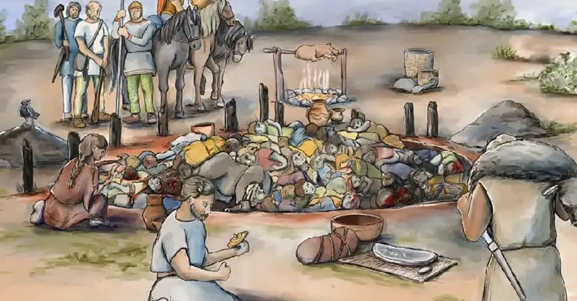 Ученые изучили в Сербии массовое захоронение женщин и детей 9 века: чем интересно (фото)