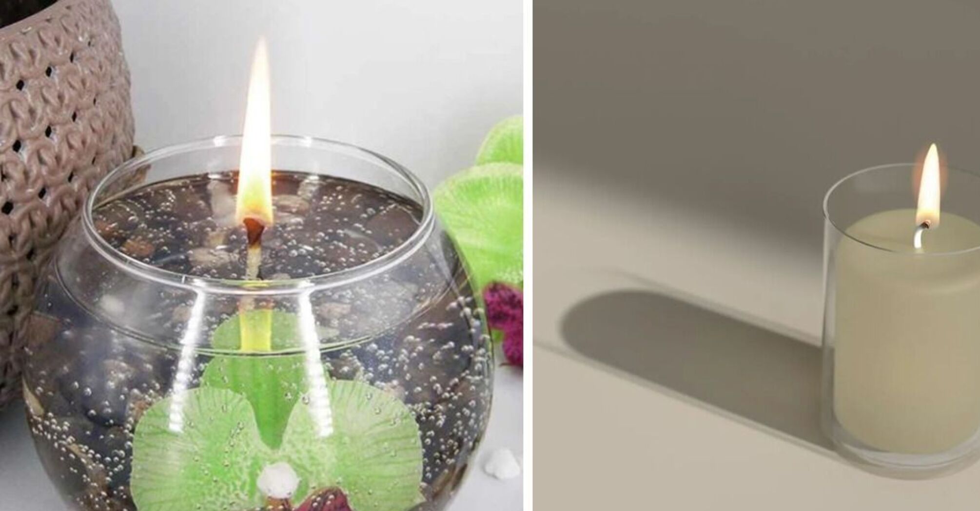Будет гореть очень долго: как сделать свечу из геля дома