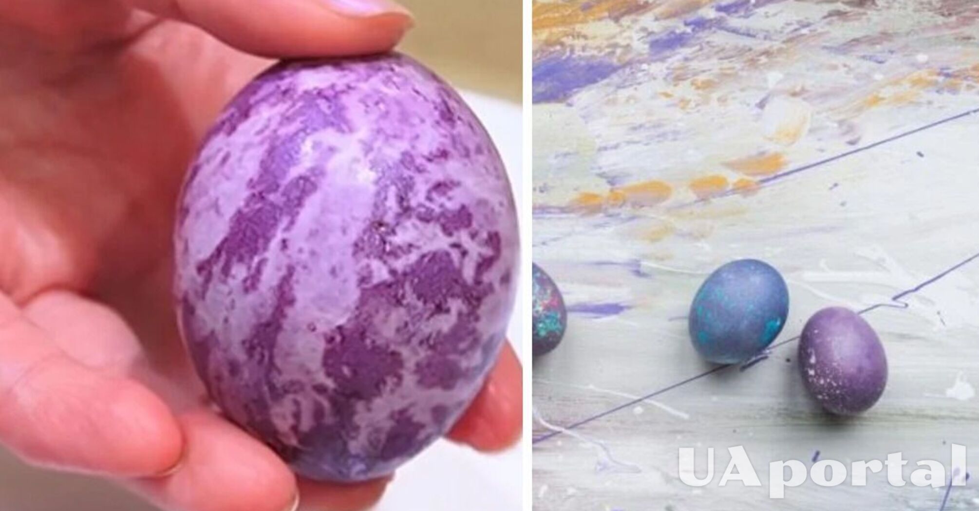 От сиреневого до фиолетового: простой способ окрашивания яиц на Пасху дома
