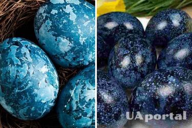 Як пофарбувати яйця у темно-синій колір: потрібен один овоч