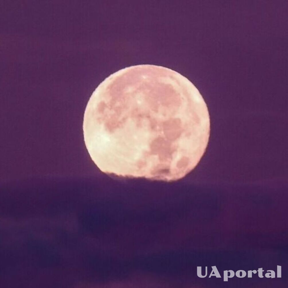Розовое полнолуние-2026: когда ожидать в Украине
