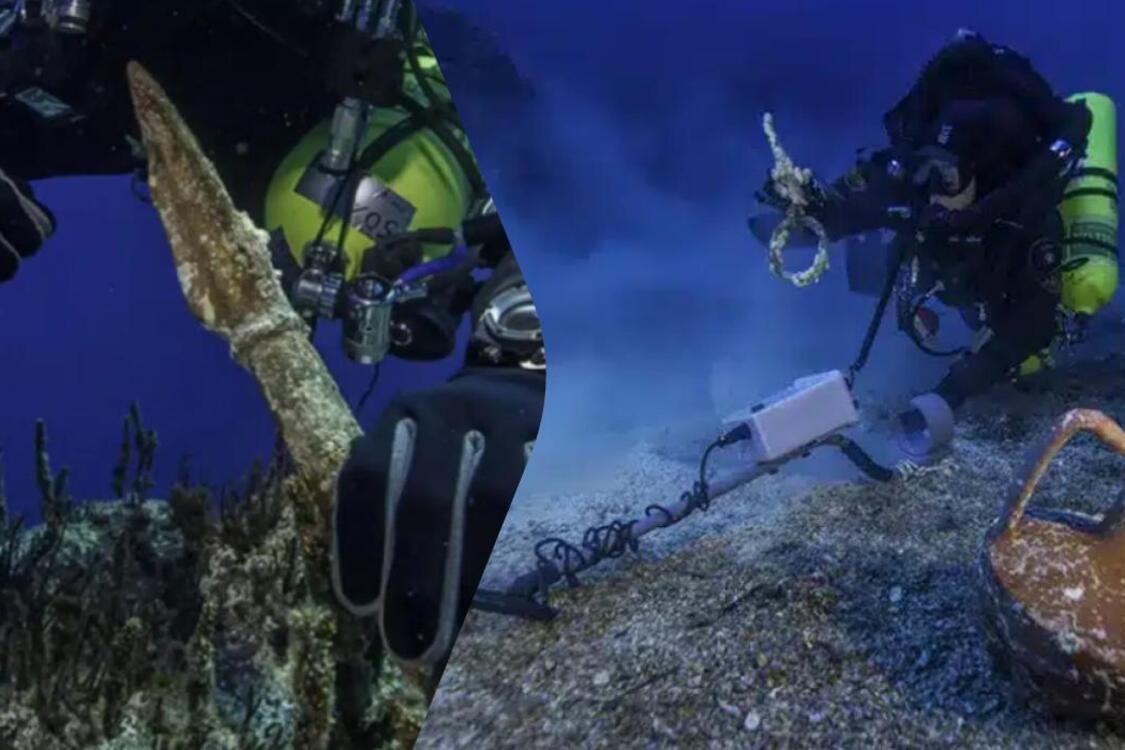 У Греції виявили древній затонулий корабель віком 2000 років (фото)