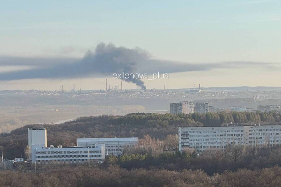 Дроны атаковали российскую Уфу: загорелся пожар на НПЗ (фото, видео)